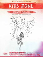 Connect the dots poisonous plants activity sheet featured image