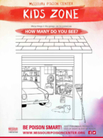 "Hidden Garage Hazards" search and find activity sheet featured image