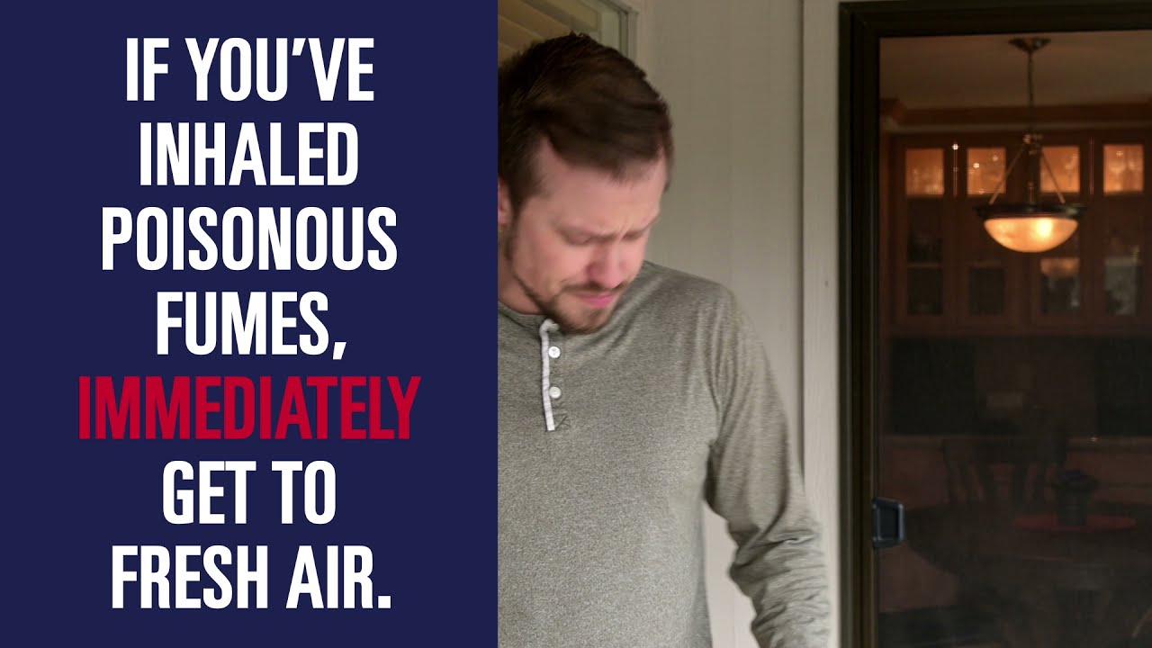 Video thumbnail: What to do if you inhale poisonous fumes